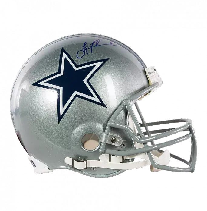 Troy Aikman Signed Full-Size Dallas Cowboys Helmet