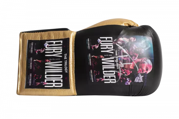 Tyson Fury Signed Boxing Glove In Acrylic Case - Fury Vs Wilder