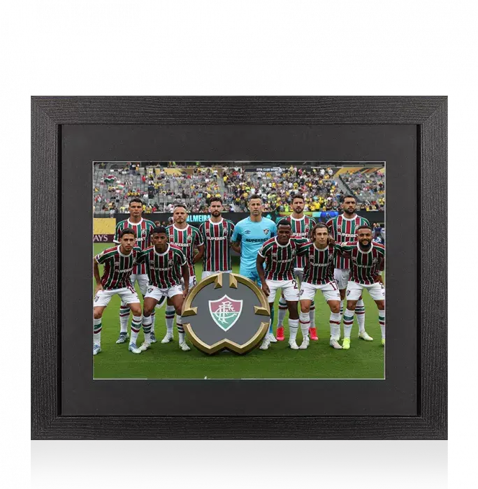 UNSIGNED Fluminense FC Photo In Black Wooden Frame: 2025 FIFA Club World Cup Squad