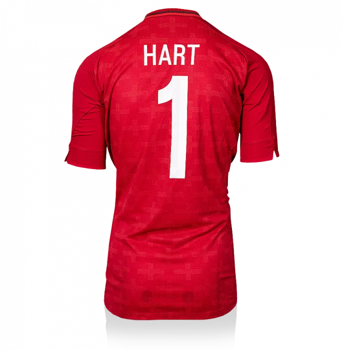 UNSIGNED Joe Hart England 2012-13 Goalkeeper Shirt