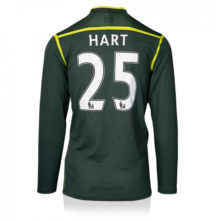 UNSIGNED Joe Hart Manchester City 2011-12 Goalkeeper Shirt