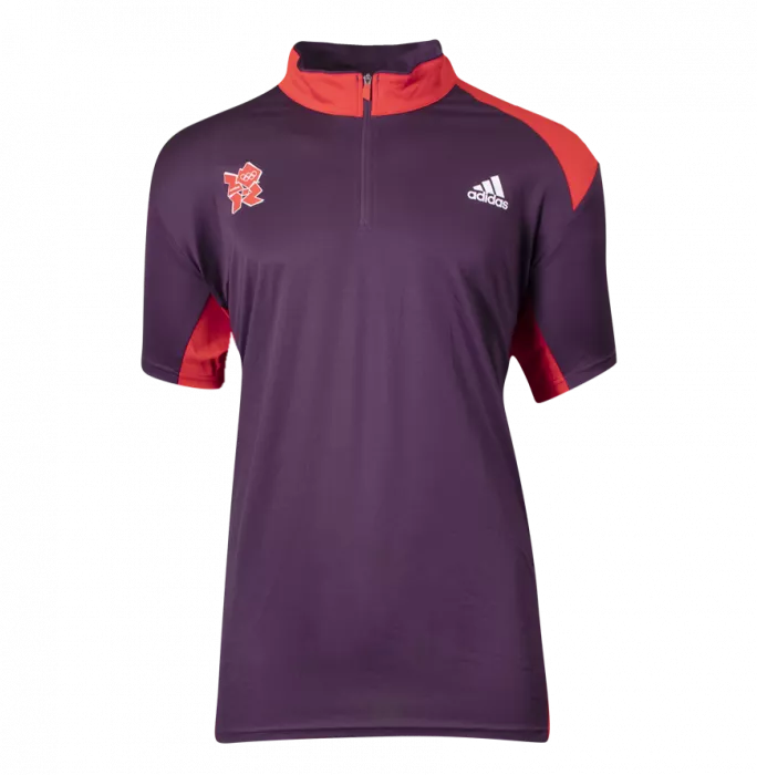 UNSIGNED London 2012 Adidas Purple & Red Tracksuit Top (Mens 3XL)