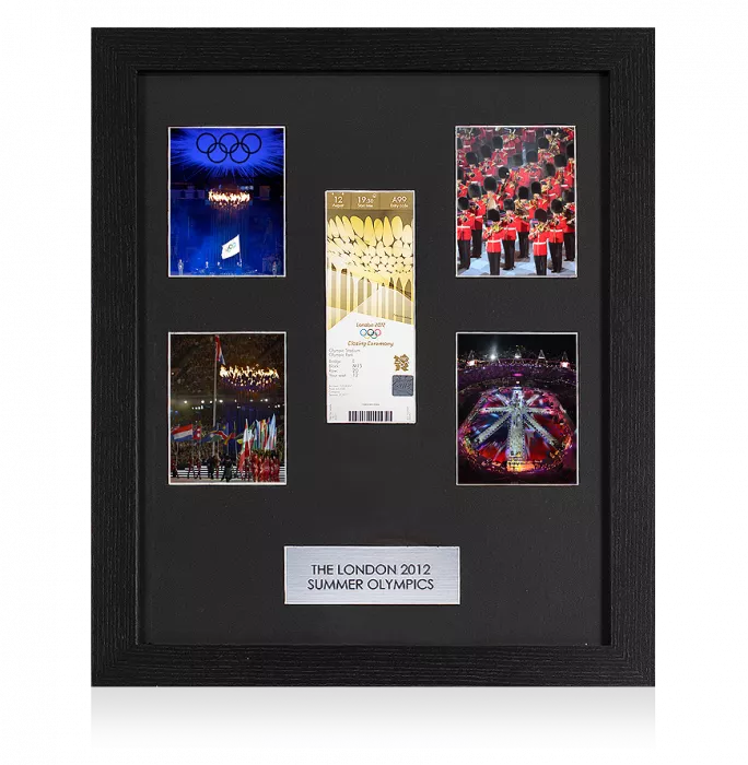 UNSIGNED London 2012 Olympics Ticket Frame: Closing Ceremony