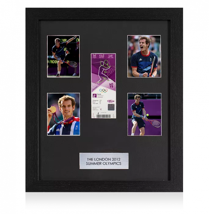 UNSIGNED London 2012 Olympics Ticket Frame: Men's Tennis Gold Medal Match