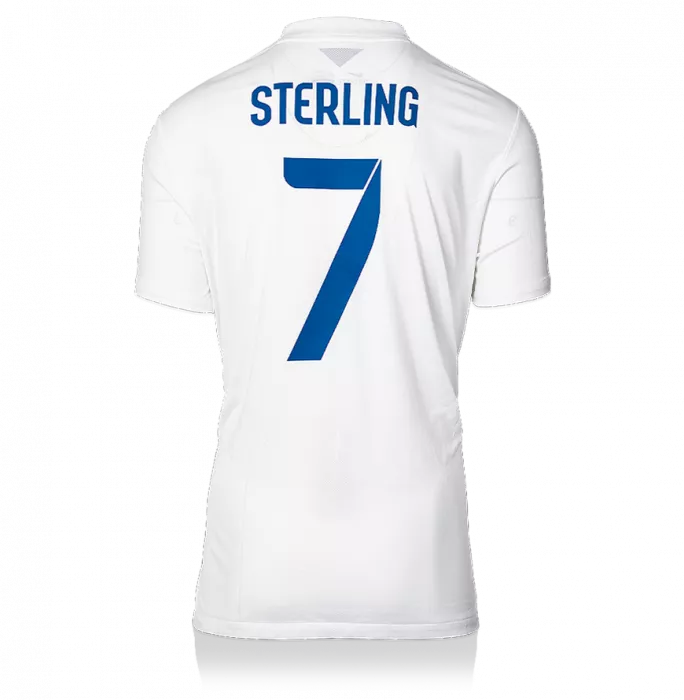 UNSIGNED Raheem Sterling England 2014 Home Shirt
