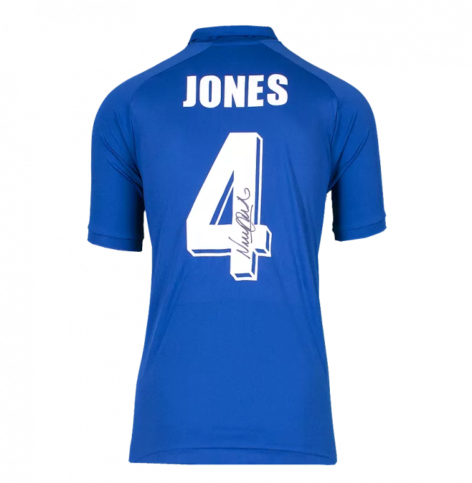 Vinnie Jones Back Signed AFC Wimbledon Home Shirt In Hero Frame: Option 1