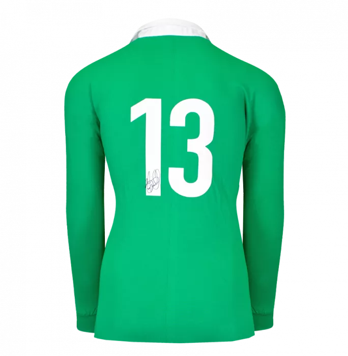 WAREHOUSE SECONDS Brian O'Driscoll Back Signed Ireland Rugby Shirt - Grade A