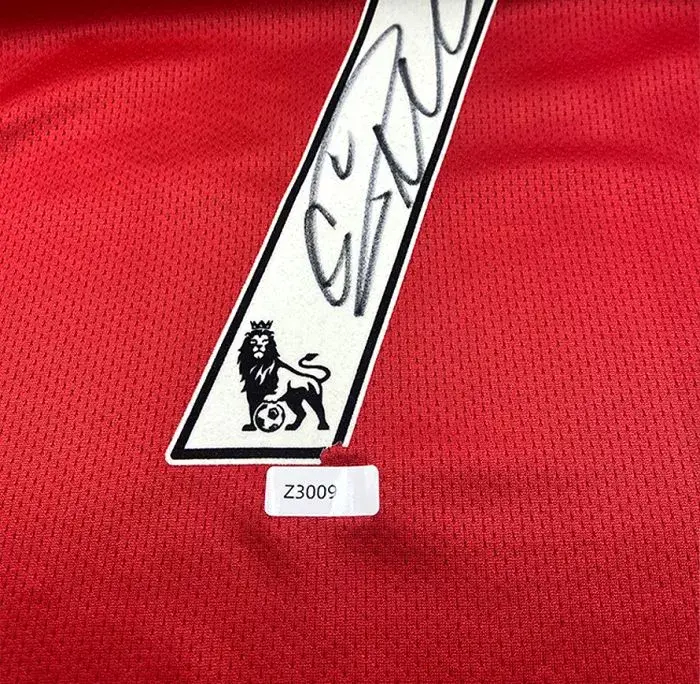 WAREHOUSE SECONDS Cristiano Ronaldo Back Signed Manchester United 2007-09 Home Shirt - Grade B