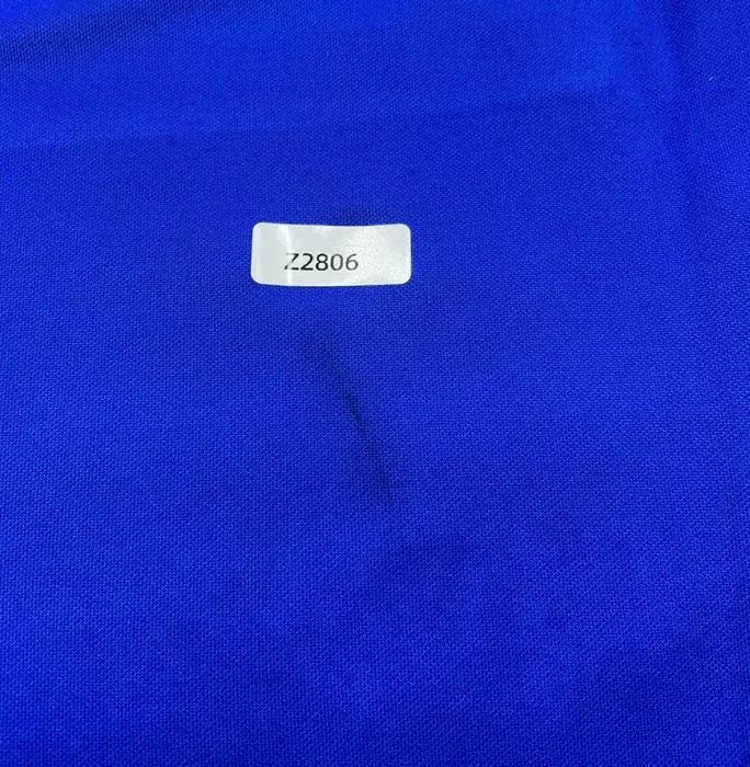 WAREHOUSE SECONDS Didier Drogba Back Signed Chelsea 2000-01 Home Shirt With Fan Style Numbers - Grade B