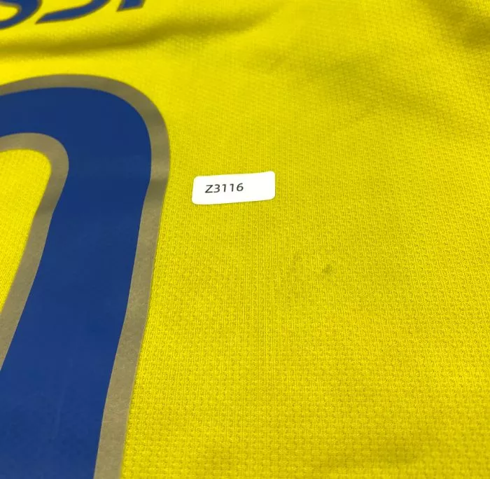 WAREHOUSE SECONDS Lionel Messi Back Signed FC Barcelona 2008-10 Away Shirt - Grade A