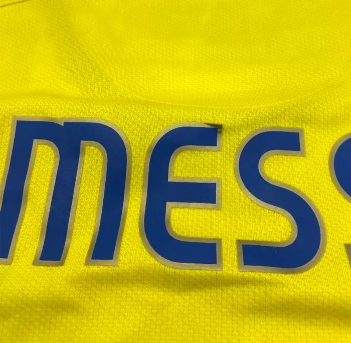 WAREHOUSE SECONDS Lionel Messi Back Signed FC Barcelona 2008-10 Away Shirt - Grade A