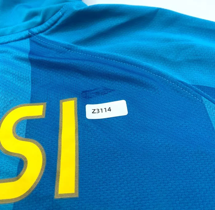 WAREHOUSE SECONDS Lionel Messi Back Signed FC Barcelona 2007-09 Away Shirt - Grade C