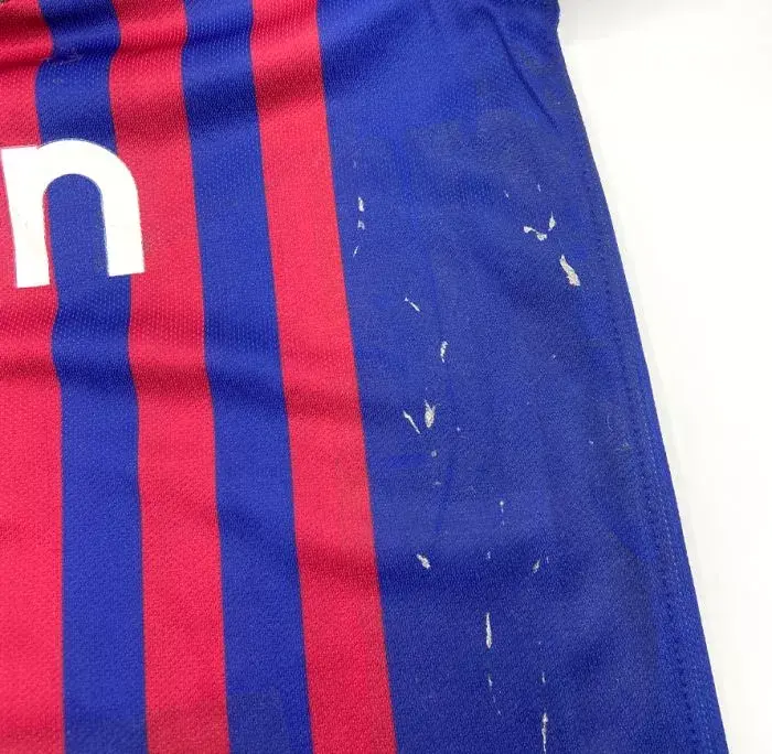 WAREHOUSE SECONDS Lionel Messi Official Back Signed FC Barcelona 2018-19 Home Shirt - Grade D