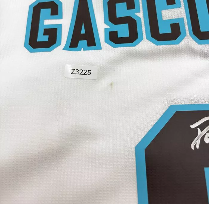 WAREHOUSE SECONDS Paul Gascoigne Back Signed England 1996 Home Shirt - Grade A