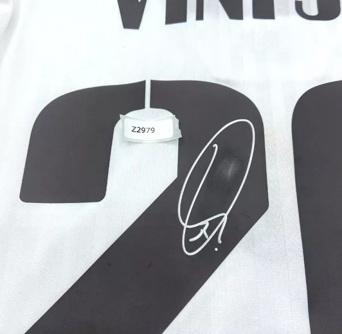WAREHOUSE SECONDS Vinicius Jr Back Signed Real Madrid Icon Shirt Grade A