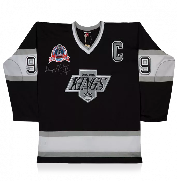 Wayne Gretzky Front Signed Los Angeles Kings 1992-93 Home Jersey