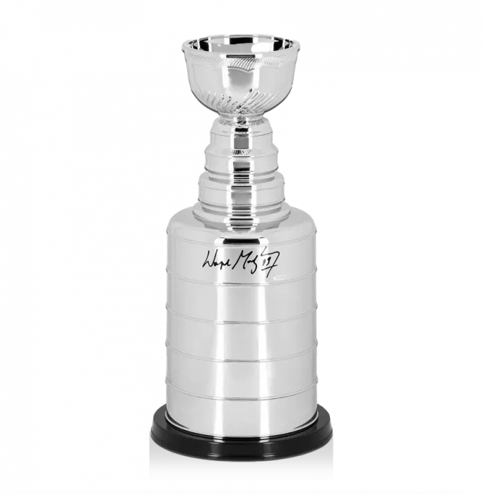 Wayne Gretzky Signed Replica Stanley Cup Trophy