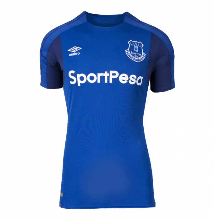 Wayne Rooney Back Signed Everton 2018-19 Home Shirt In Classic Frame