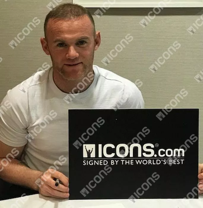 Wayne Rooney Signed Green Nike Hypervenom Phade Boot