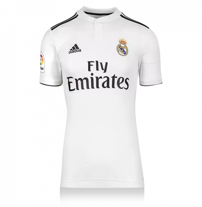Xabi Alonso Back Signed Real Madrid 2018-19 Home Shirt In Hero Frame: Option 1