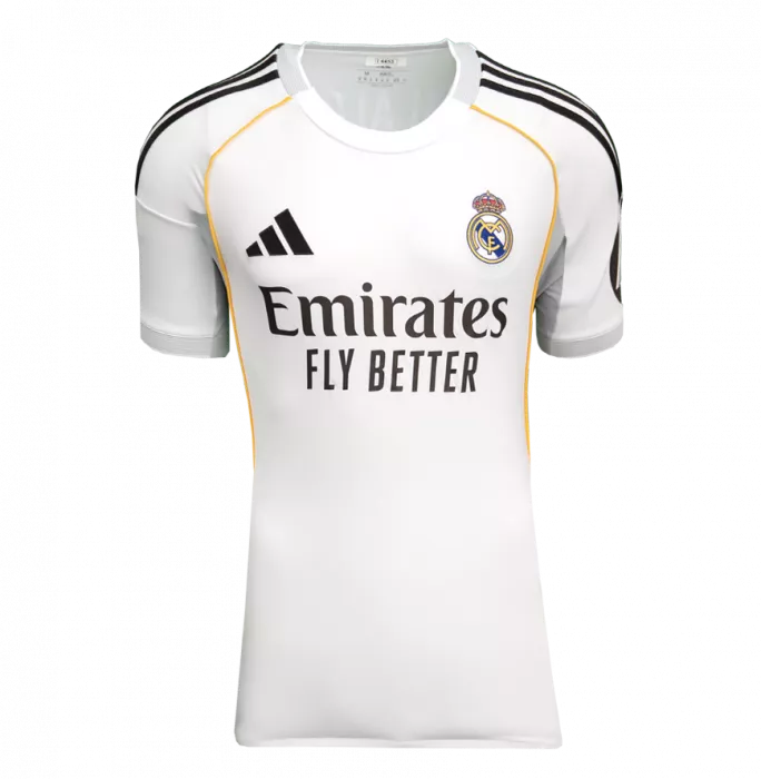 Xabi Alonso Back Signed Real Madrid 2025-26 Home Shirt With Fan Style Number In Classic Frame