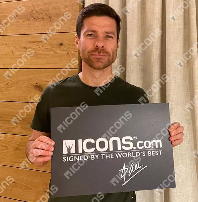 Xabi Alonso Back Signed Spain 2016-17 Home Shirt