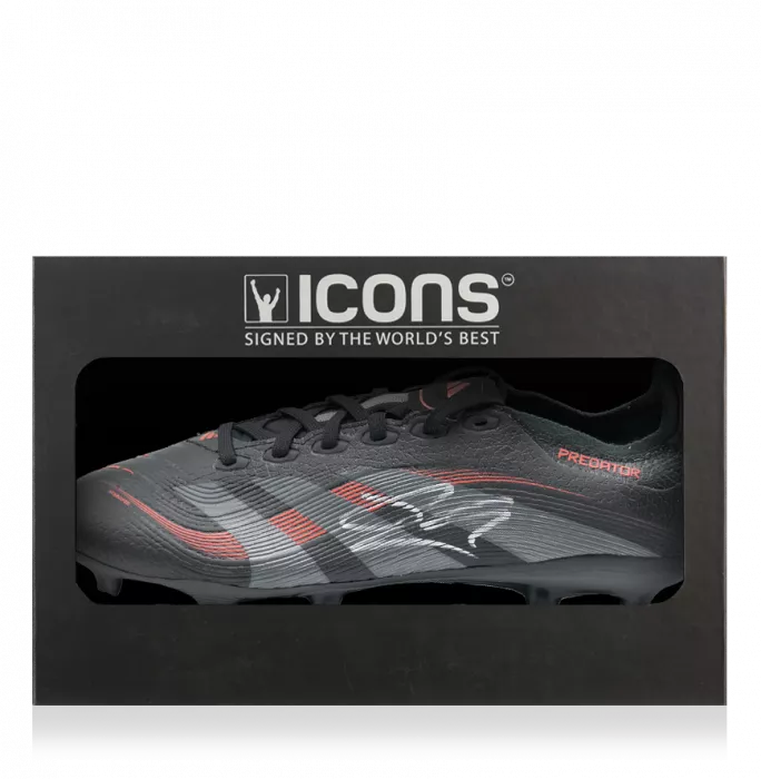 Xabi Alonso Signed Adidas Predator Boot In Deluxe Packaging