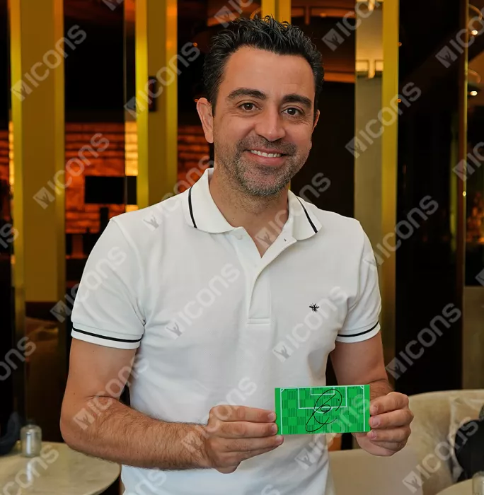 Xavi Official FC Barcelona Signed LEGO® Camp Nou Set