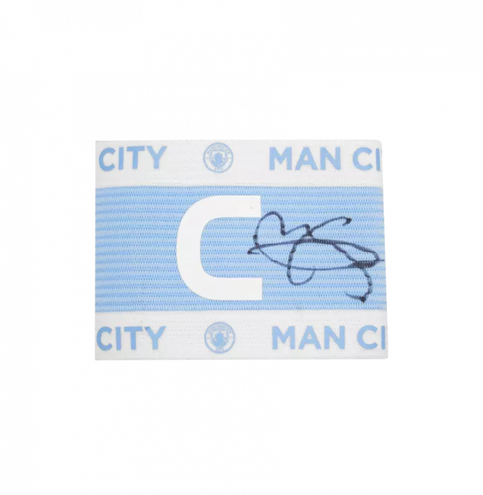 Yaya Toure Signed And Framed Manchester City Captain's Armband