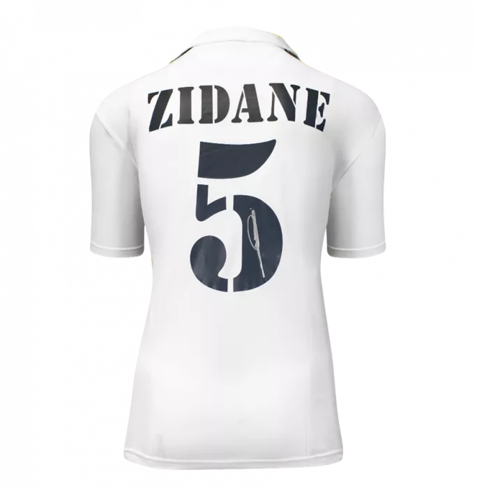 Zinedine Zidane Signed Juventus & Real Madrid Shirts In Classic Dual Frame