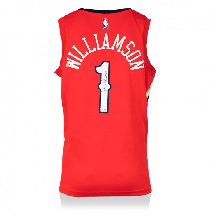 Zion Williamson Signed New Orleans Pelicans Alternate Jersey