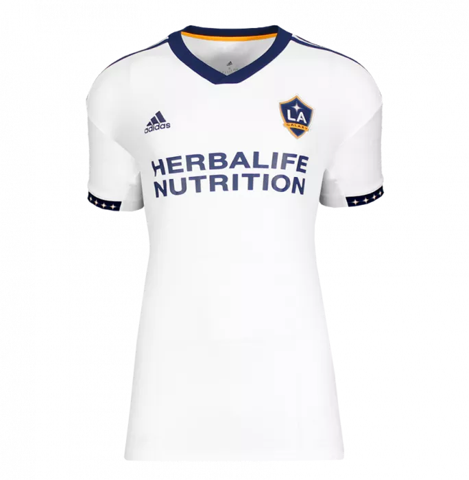 Zlatan Ibrahimovic Back Signed Modern LA Galaxy Home Shirt With Fan Style Numbers In Hero Frame: Option 1